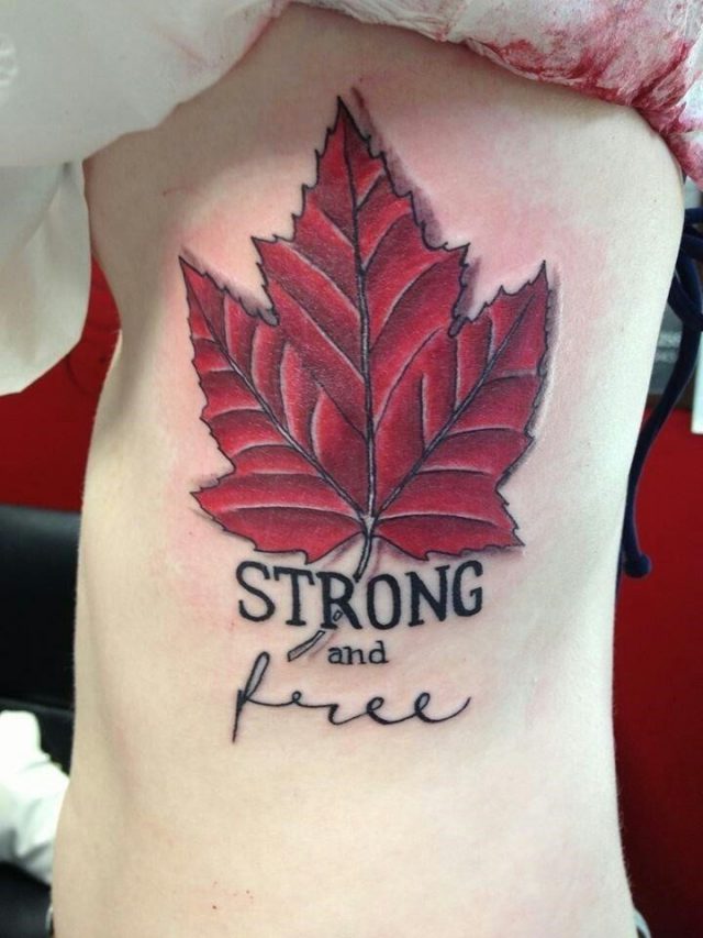 0d62b872cc4d4250edf38e397ff083b9  canadian tattoo maple leaf tattoo canadian