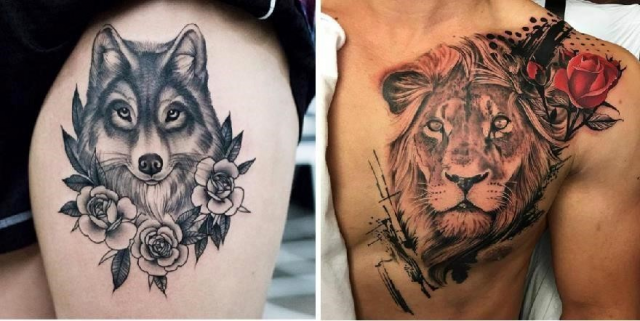 10 Tattoo Ideas For People Who Are Crazy About Animals