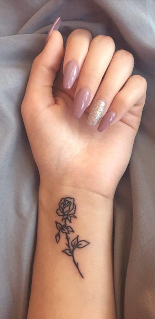 10 Wrist Rose Tattoo