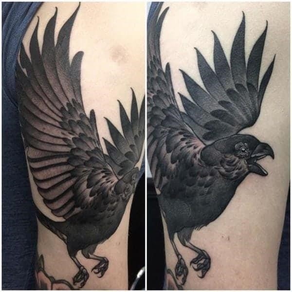 raven tattoo