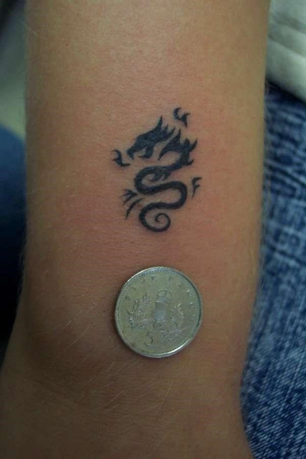 12e1aa28a9fd424a9e9ea2f8454dfe3f  baby dragon tattoos small dragon tattoos