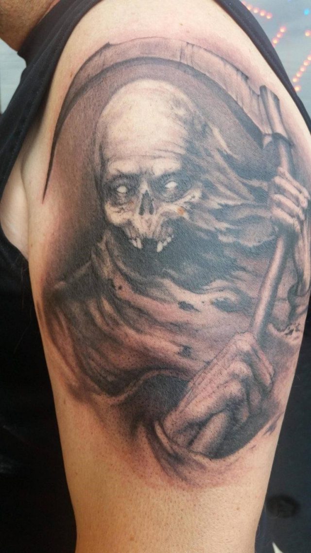 grim reaper tattoo 133