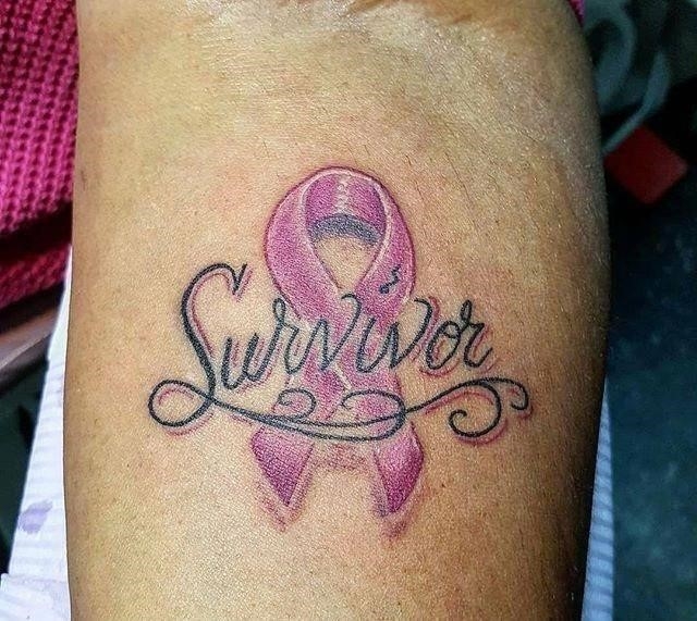 Left Half Sleeve Cancer Tattoo