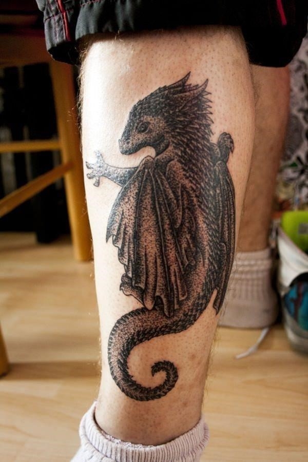 16 dragon tattoos