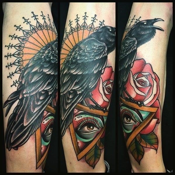 16 raven tattoos18
