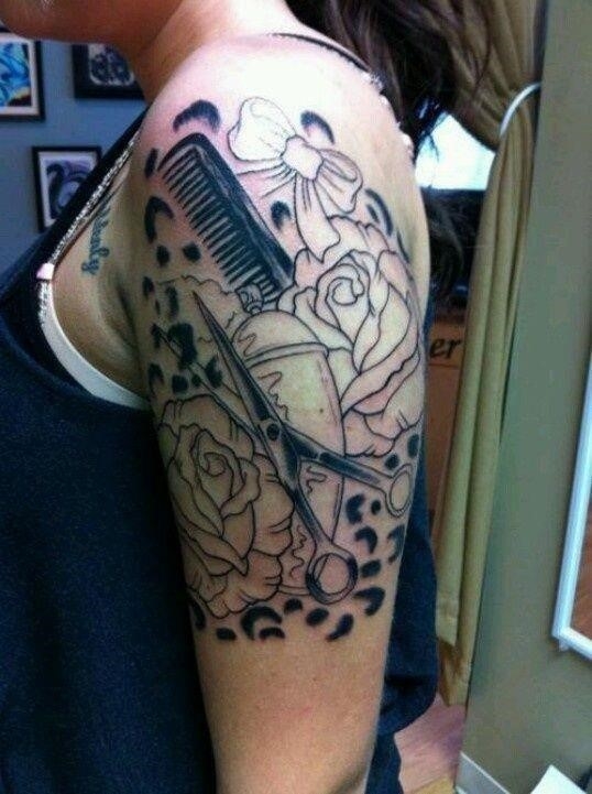 stylist half sleeve tattoo 2 by christoyoungblood on DeviantArt