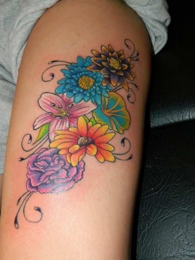 19 birth flower tattoos