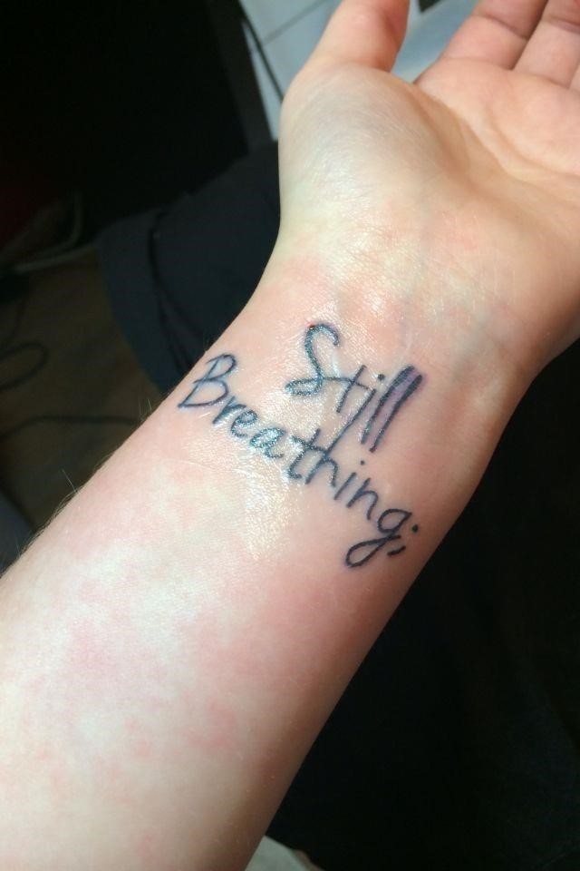 24ad6eae65189659197411550de82da1  suicide tattoo survivor still breathing tattoo