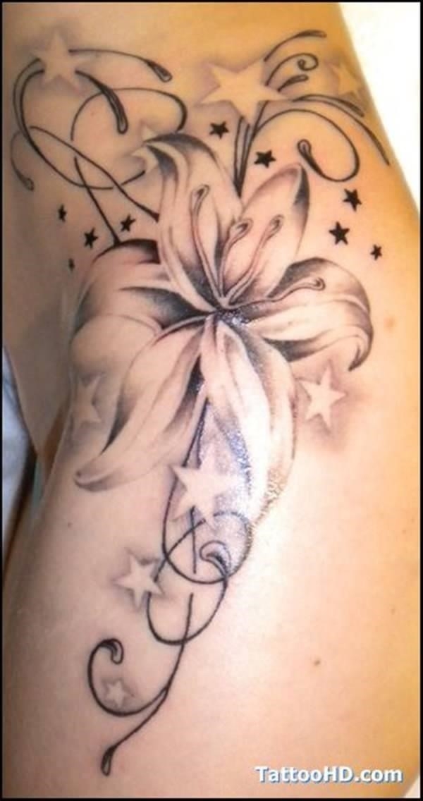 28110416 lily tattoo designs