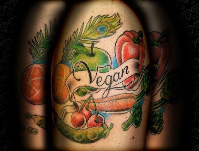 2b0ecc0f72a7af0c19773e3e4664a178  vegan tattoo vegans