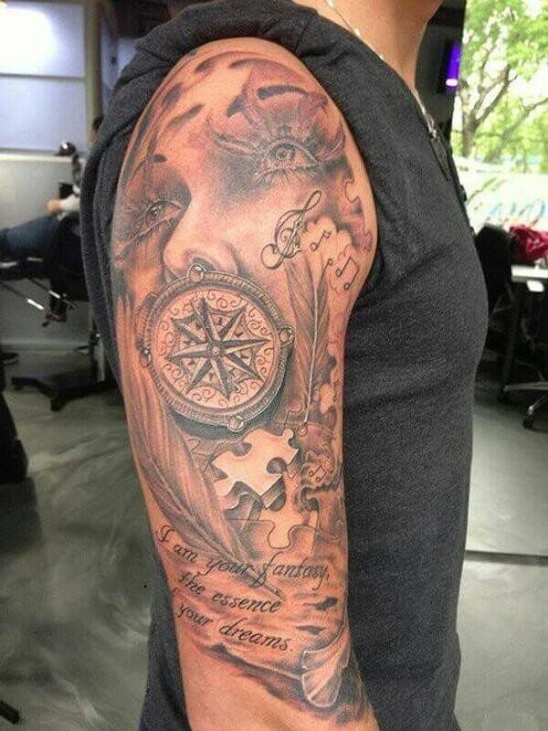 3d tattoo sleeve