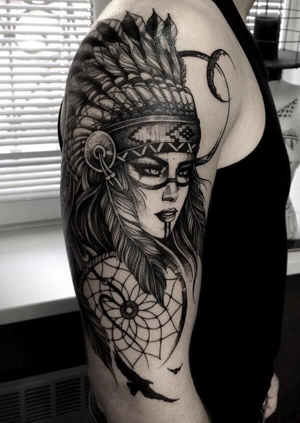 Native American Tribal Tattoo by xaddictedxtragedyx on DeviantArt