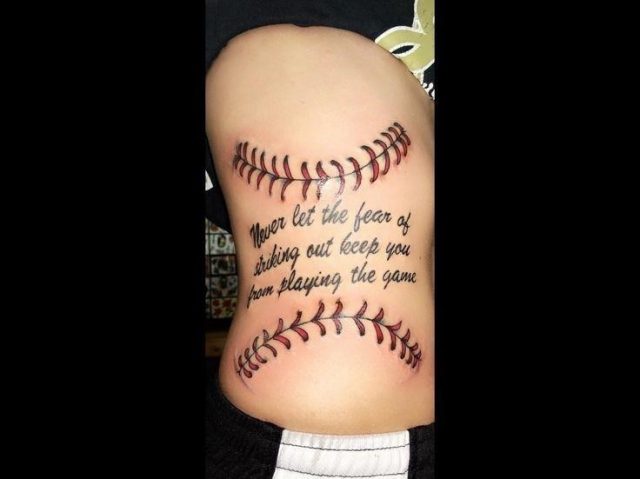 430f6cecf7d8c7f060aa2c26df46771d  softball tattoo ideas baseball tattoos