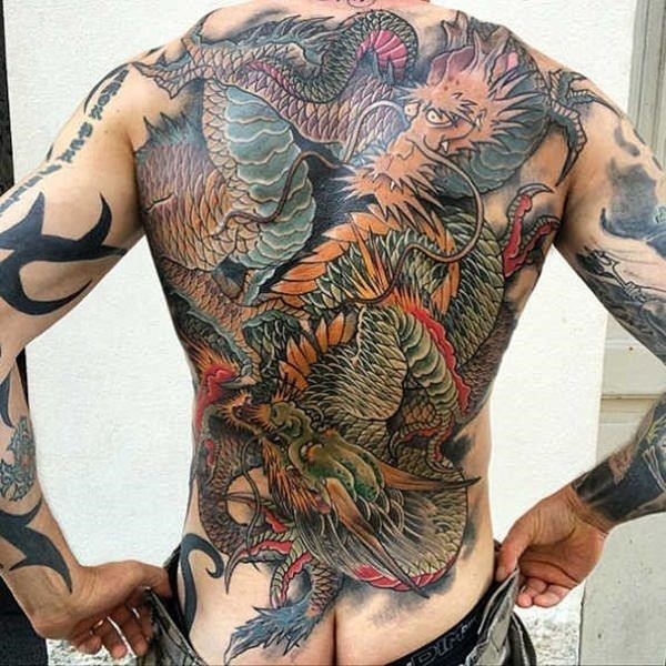 50 dragon tattoos