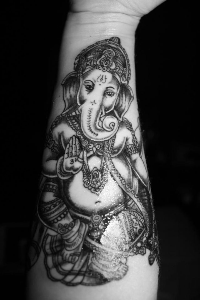 53 elephant tattoo ganesha