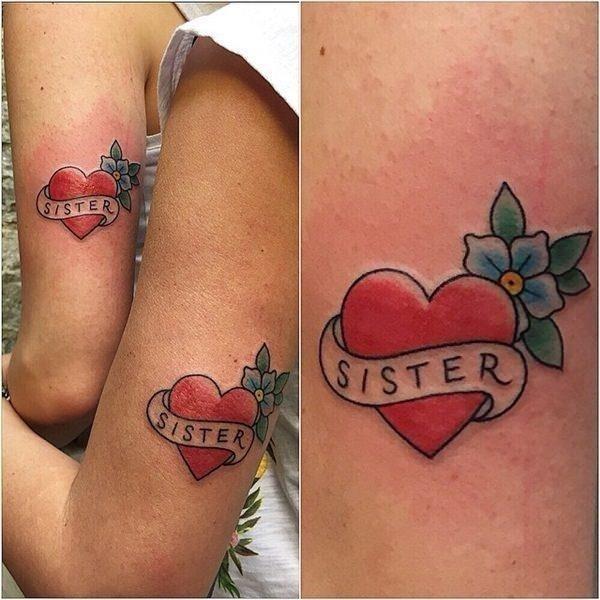 54 sister tattoo designs