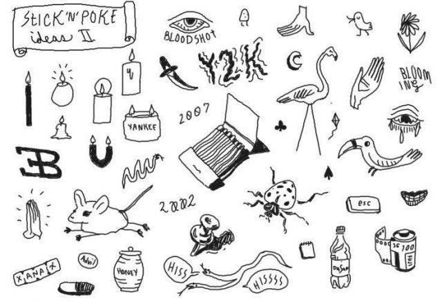 586c6e91a9b2322a056faf09fb50f3c7  stick and poke flash stick and poke ideas