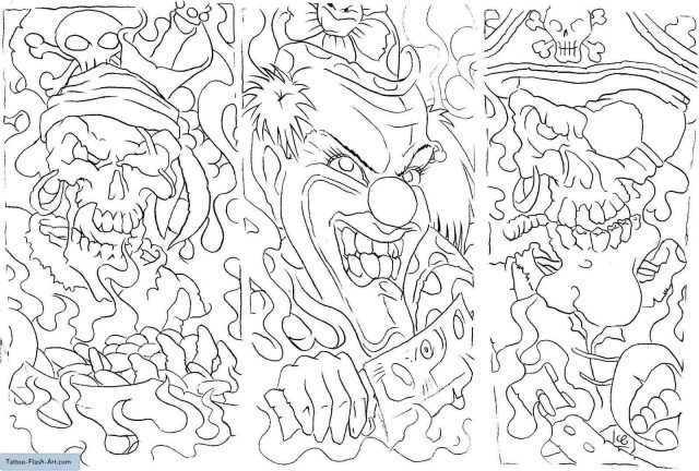 592 (tattoo flash art