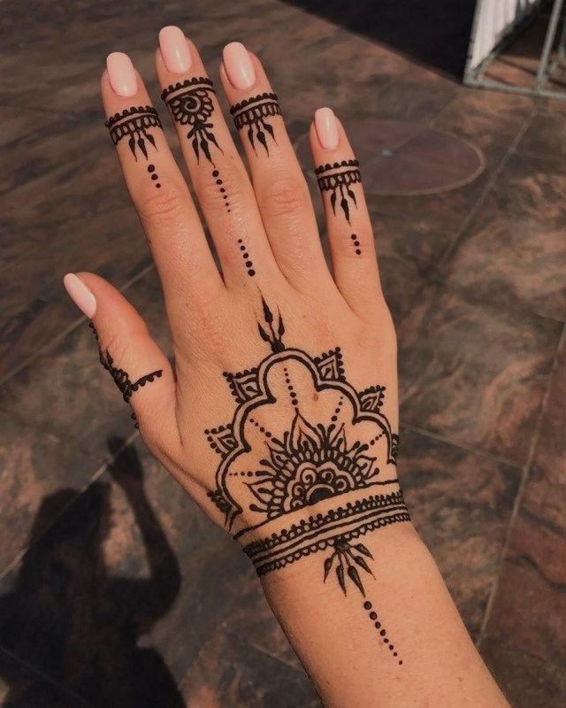 65 of the most popular cool Henna tattoos designs this year 65