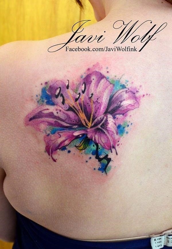 74110416 lily tattoo designs