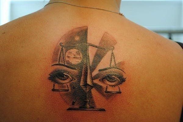 libra tattoo