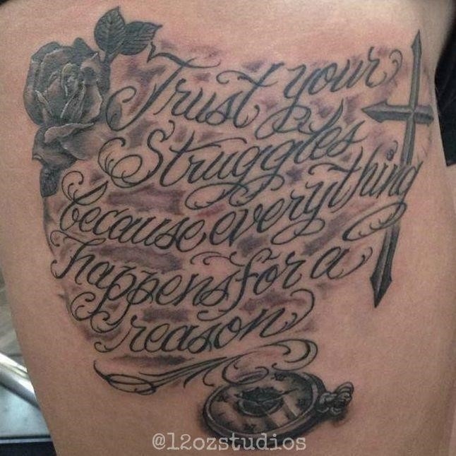 Skin Candy Tattoo on Twitter Script tattoo by Big D forgivemysins  laughnowcrylater thighsssss httptco3g6UOiRAHs  Twitter