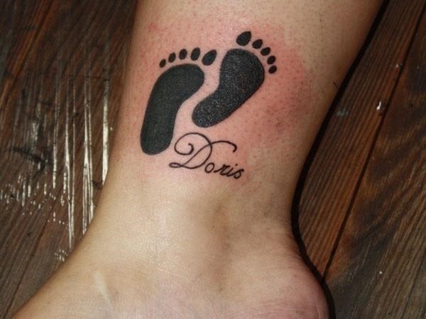 Adorable Ideas of tattoos with kids names0111