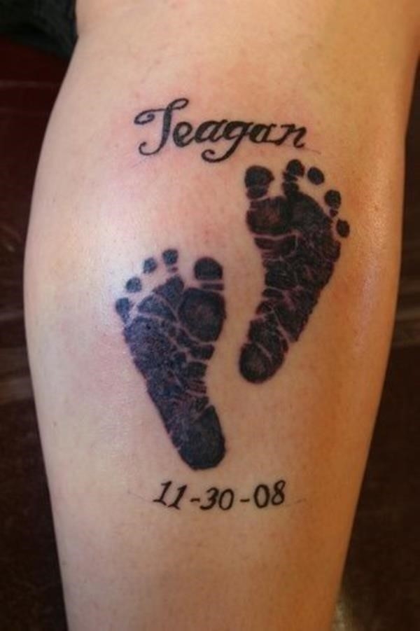 Adorable Ideas of tattoos with kids names0151
