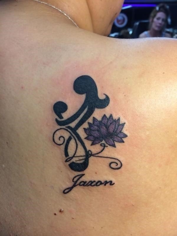 Adorable Ideas of tattoos with kids names0261