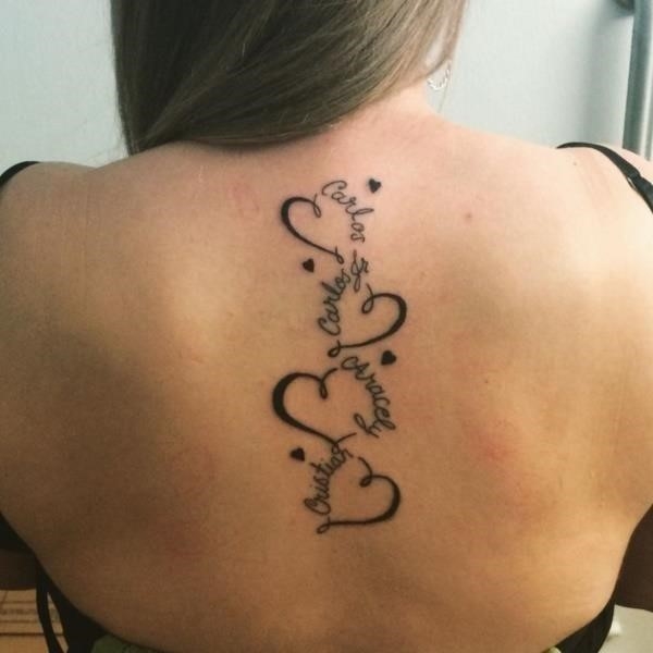 Adorable Ideas of tattoos with kids names0271