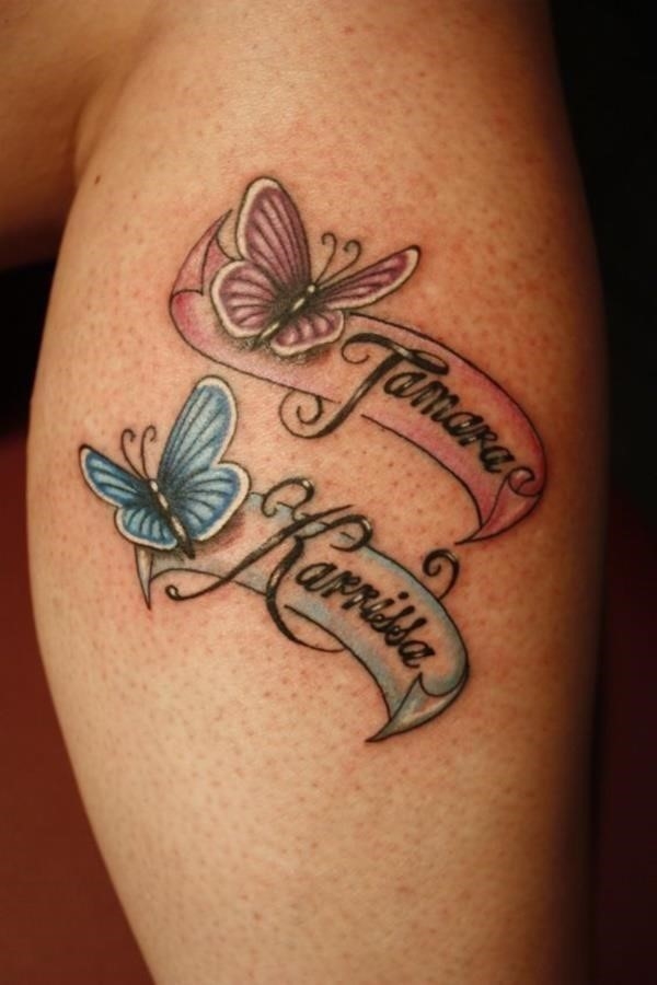 Adorable Ideas of tattoos with kids names0331