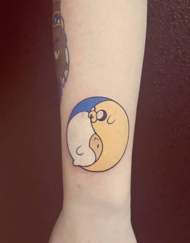 Adventure Time Tattoo by Xenia