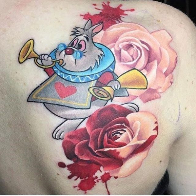 Alice in Wonderland Tattoo  21 650×650