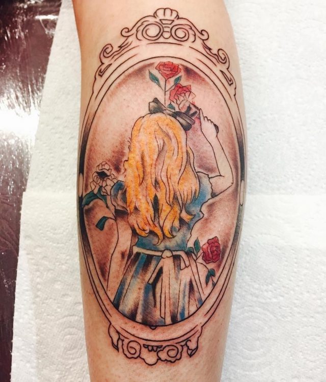 Alice in Wonderland Tattoo  40