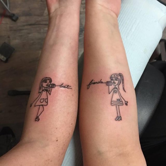 Amazing Best Friend Tattoo 1
