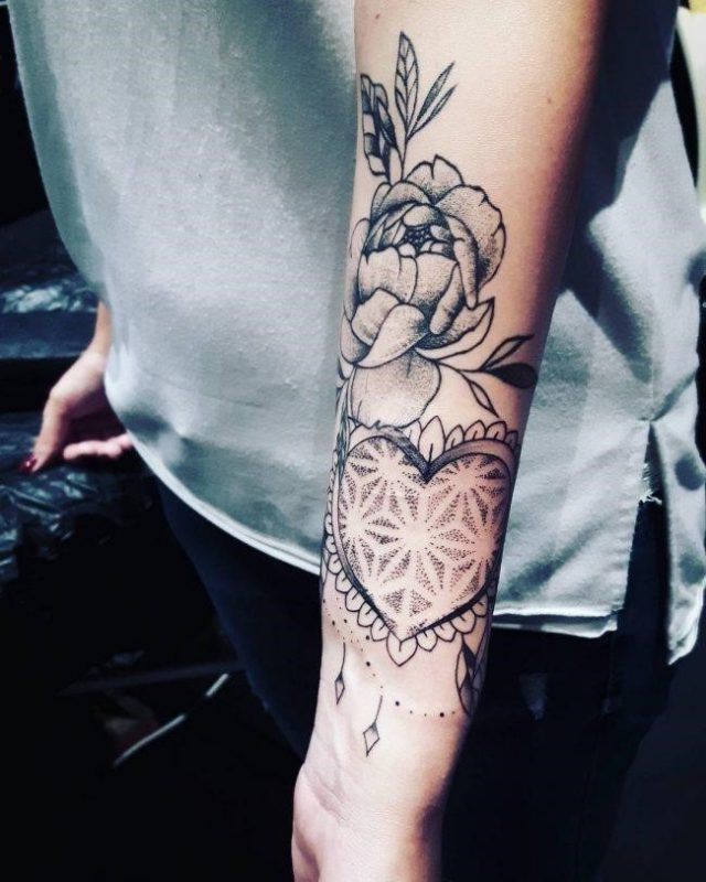 Amazing Female Tattoo on Arm