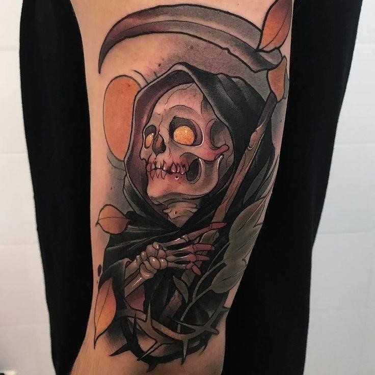 19 Scary Grim Reaper Tattoo Designs - Design of TattoosDesign of Tattoos