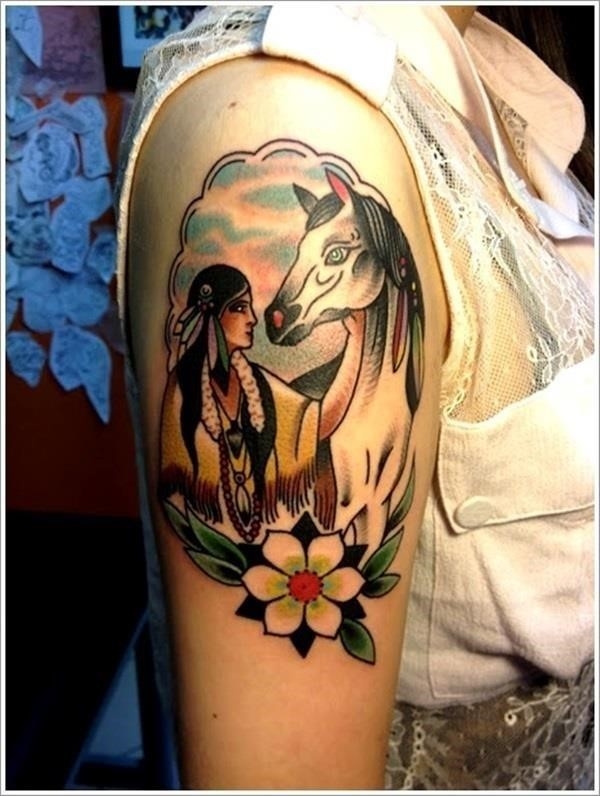 Amazing Horse Tattoo 41