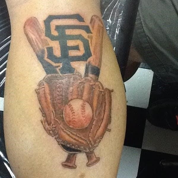 Amazing baseball tattoos ideas0011
