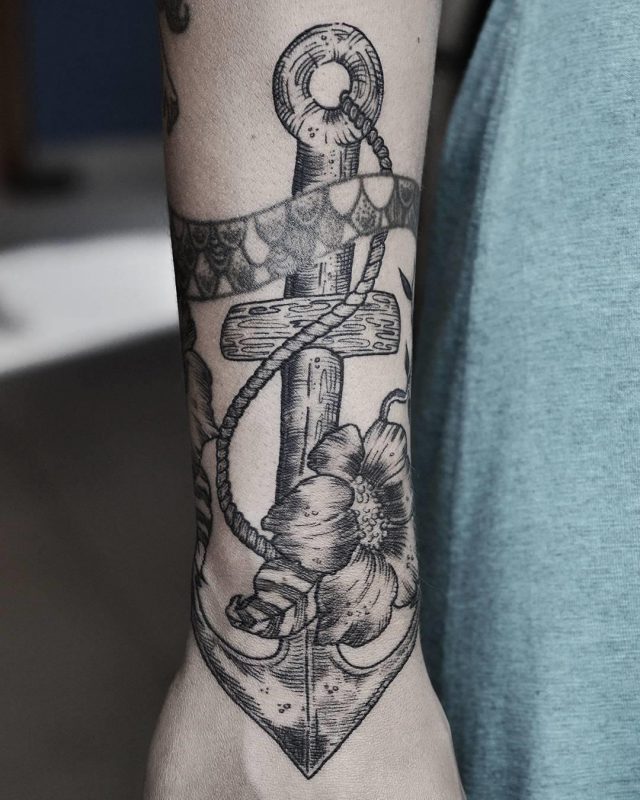 Anchor Tattoo  4