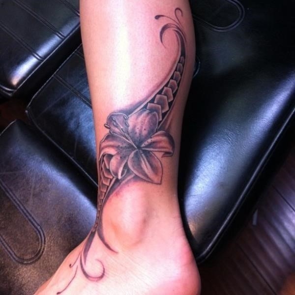 Ankle Tattoos 14