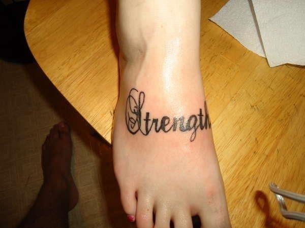Anklet Strength Tattoos