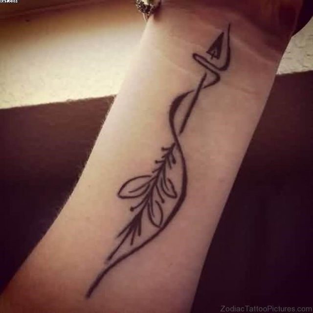 Artsy Arrow Tattoo