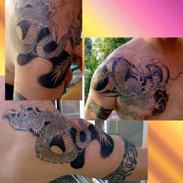 Asian Dragon Tattoos 171