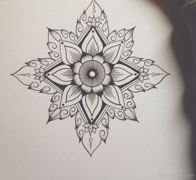 Awesome Mandala Tattoo Design Idea