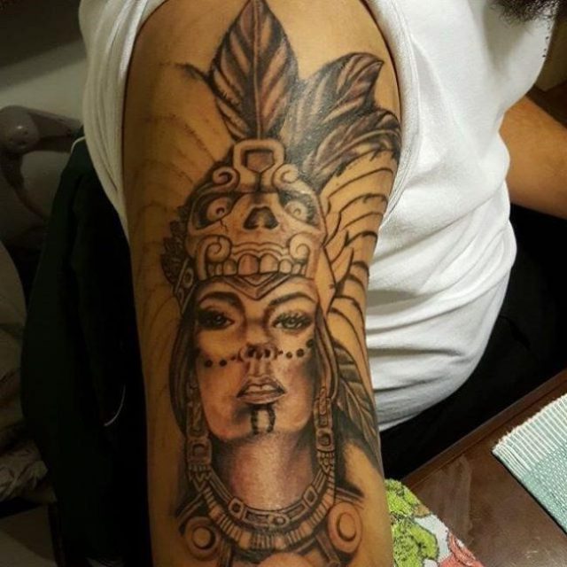 Aztec Tattoo  18 650×650