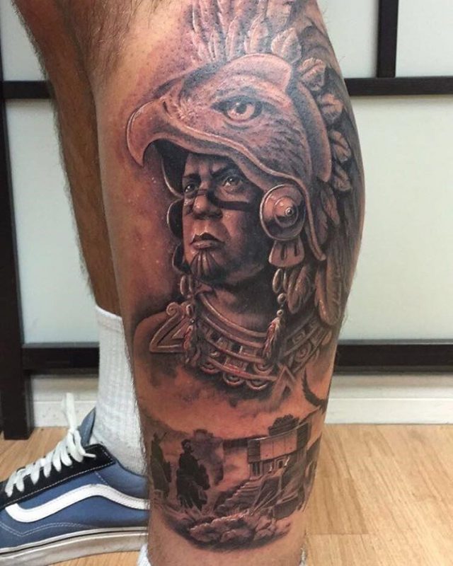 Aztec Tattoo  4