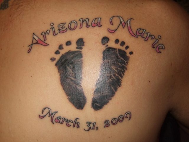 Baby Footprint Tattoos