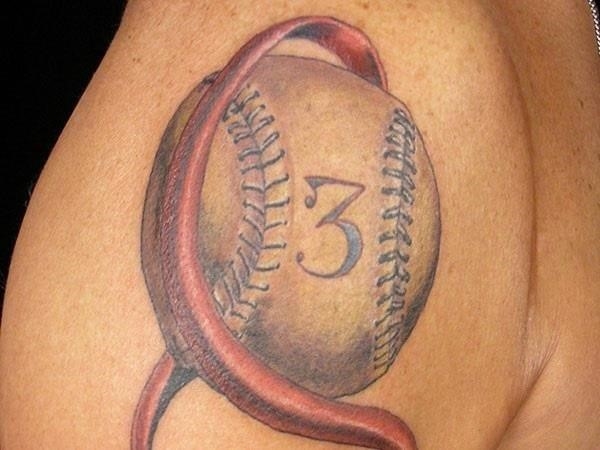 Baseball tattoo designs and ideas 44