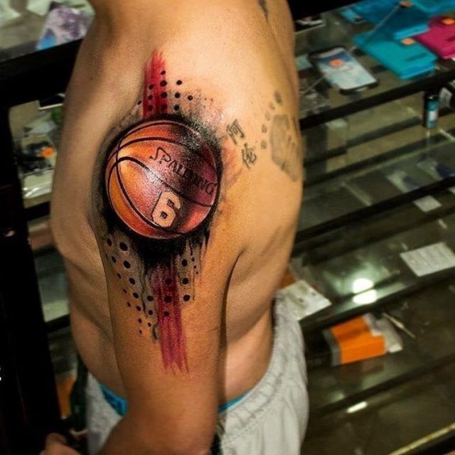 Basketball Tattoo  1